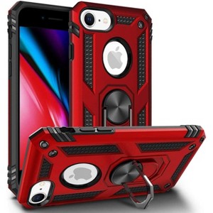 Entronix Apple iPhone 8/7/SE Case - Guard Ring Holder, Dual Layer Protection - 1 of 4