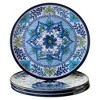 Certified International Talavera by Nancy Green Melamine 12pc Dinnerware Set Blue - image 2 of 4