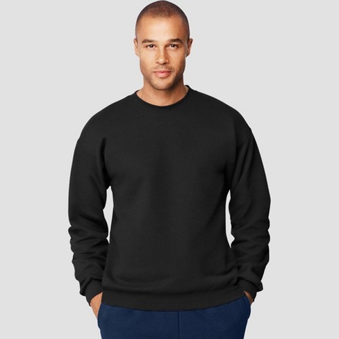 Hanes Men's Ultimate Cotton Sweatshirt - Black XL