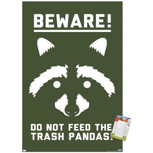 Trends International Lunch Hour Productions - Trash Panda Unframed Wall Poster Prints - 1 of 4