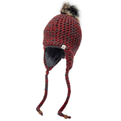 Chunky Knit Earflap Hat_Nirvanna Designs