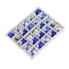Craftoutlet.Com 0.5 Inch Tiny Glass Ball Ornament Set Christmas Tree Ornament Sets - 3 of 3
