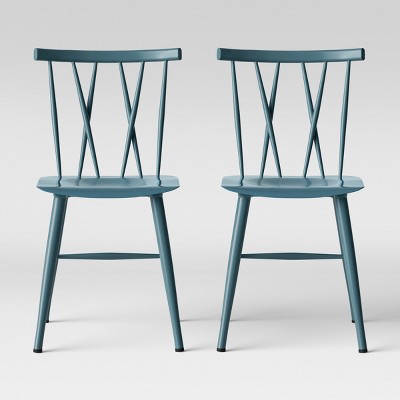 target metal dining chairs