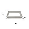 HomeRoots 44" X 22" White Heavy Duty Plastic Rectangular Raised Garden Bed - 3 of 4