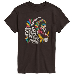 Men's - Stevie Ray Vaughan - Colorful Headdress Short Sleeve Graphic T-Shirt - 1 of 4