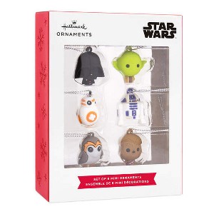 Mini Star Wars™ Shatterproof Hallmark Ornaments, Set of 6 - 1 of 3