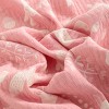 3 Layer Muslin Cotton Toddler Blanket, Super Soft and Warm Crib Blanket - NTBAY - 4 of 4