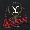 Women's Yellowstone Theres A Price To Pay Dark Loose T-Shirt Black - 2 of 4