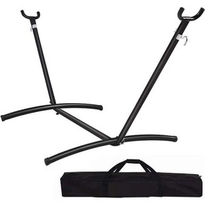 Heavy Duty Steel Hammock Stand, 550 lb Capacity, Adjustable Portable Hammock Frame with Chains & S-Hooks - 1 of 1
