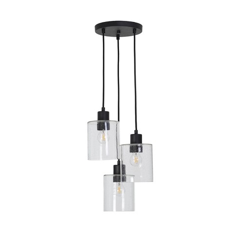 Hudson Industrial 3 Cluster Ceiling Lights Includes Bulb