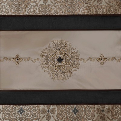LunaLulinlk Embroidered Shower Curtain