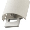 Livex Lighting Petite 1 - Light Wall Light in  Brushed Nickel - 2 of 4