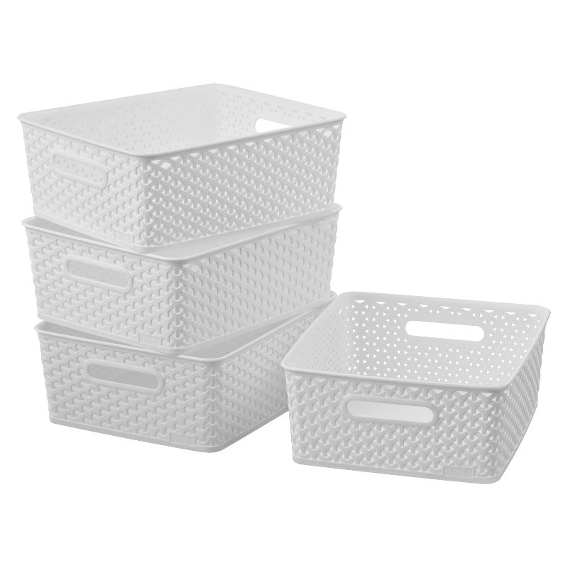 Y-Weave Medium Decorative Storage Basket - Brightroom™, 2 of 13