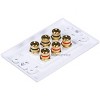 Monoprice High Quality Banana Binding Post Two-Piece Inset Wall Plate - White - Coupler Type For 3 Speakers - 2 of 4