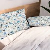 Deny Designs King Ninola Design Polar Bears Penguins Snow Fallen Duvet Cover and Pillow Sham White - 3 of 4
