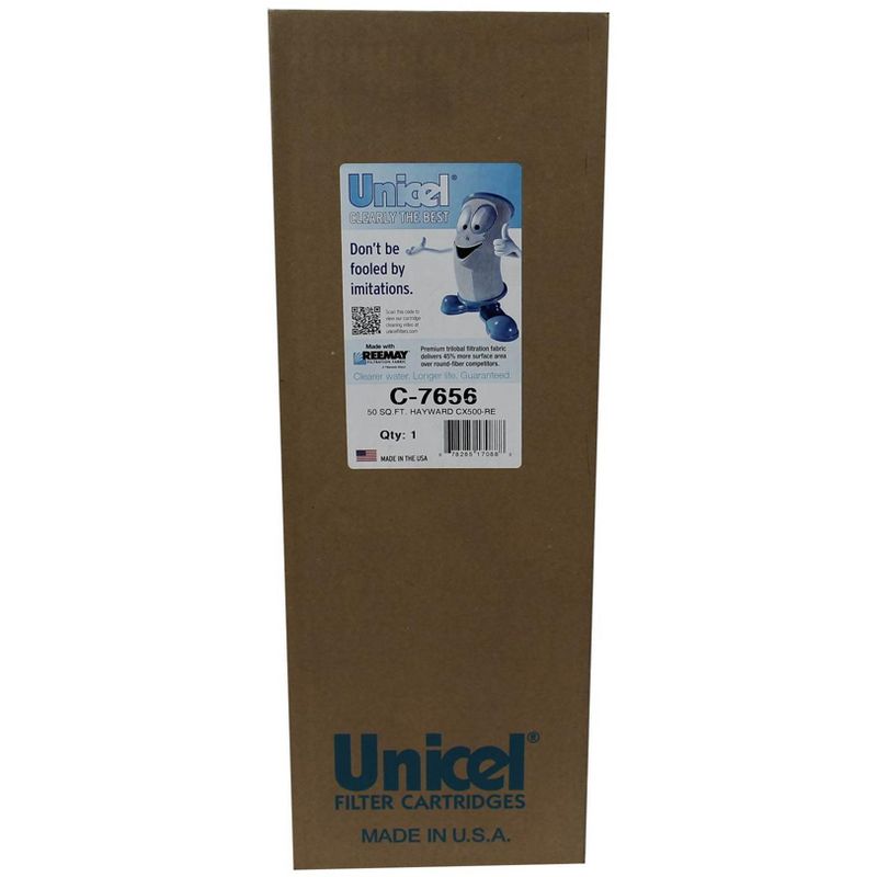 Unicel C7656 Hayward Hot Tub and Spa 7 Inch Filter Pump 50 Square Foot Replacement Cartridge for C500 and CX500-RE Model Hot Tubs, 4 of 7
