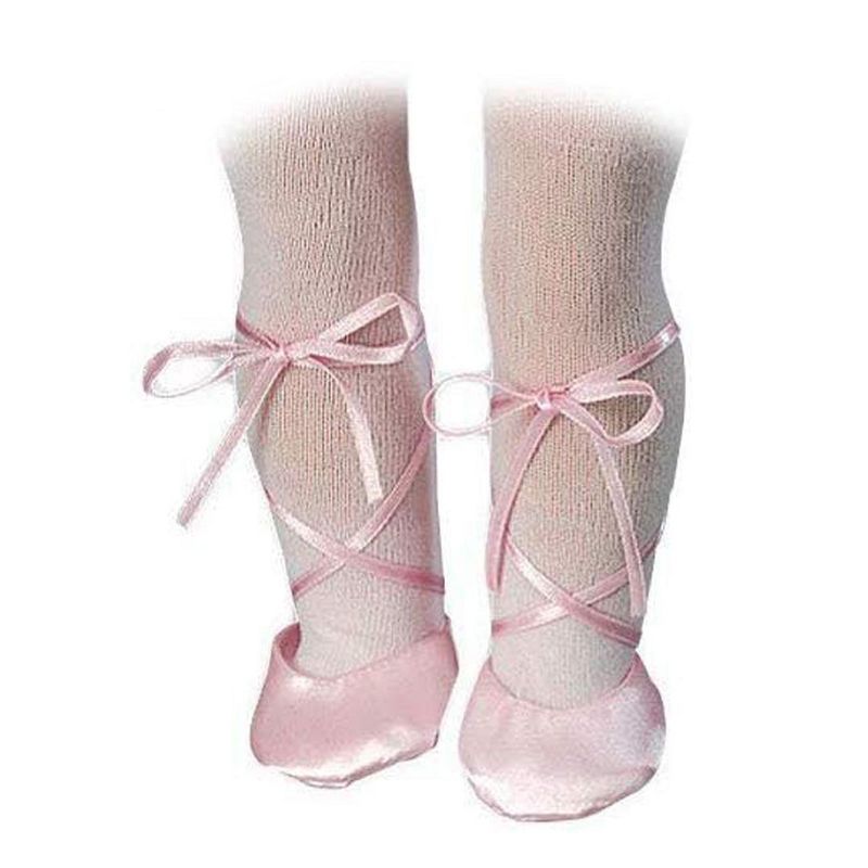 Sophia's - 18" Doll - Set of 2 pair Tights - Pink/White, 5 of 6
