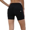 DOMETOUR Women’s High Waist Sports Short with Pocket - 2 of 4