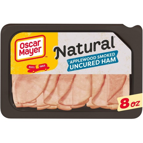 Oscar Mayer Natural Applewood Smoked Uncured Ham - 8oz - image 1 of 4