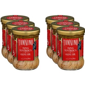 Tonnino Tuna Ventresca in Olive Oil - Case of 6 - 6.7 oz - 1 of 2