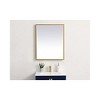 Elegant Lighting Pier 20x36 inch LED Mirror with Adjustable Color Temperature 3000K/4200K/6400K in Brass - 2 of 4