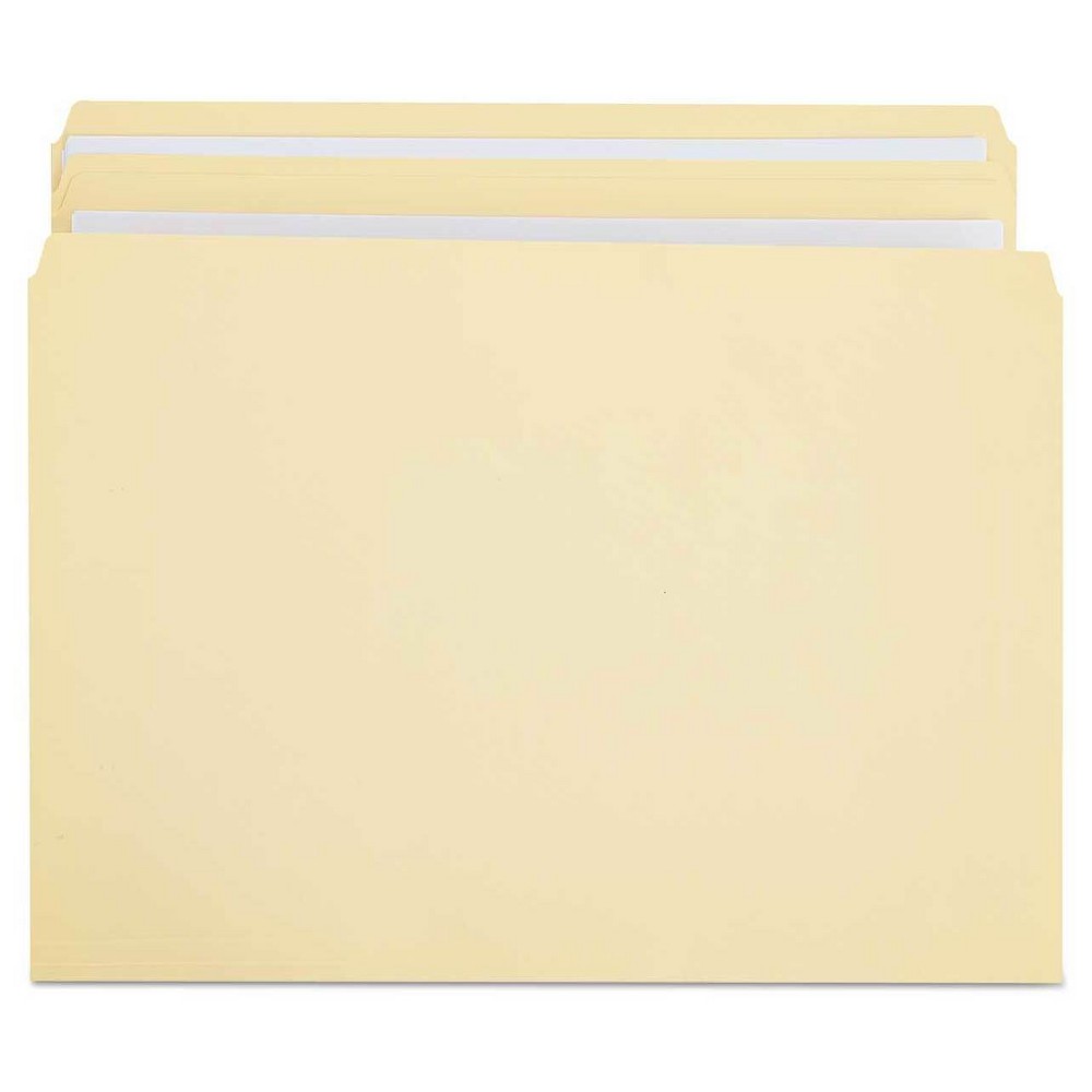 UPC 087547161104 product image for Universal File Folders Two-Ply Top Tab, Letter, 100 ct - Manila | upcitemdb.com