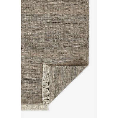Gray Handwoven Synthetic Indoor/Outdoor Rug, 9' x 12'