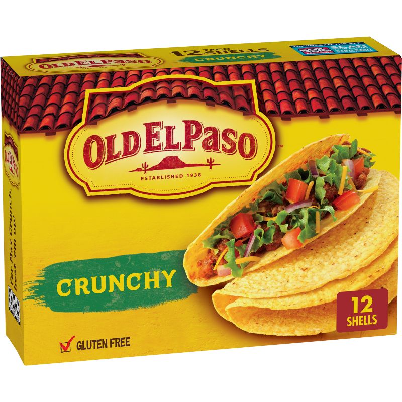 Old El Paso Gluten Free Crunchy Taco Shells, 1 of 12