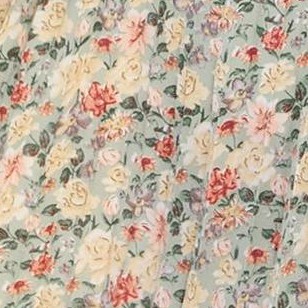 green big flower green big flower (d68411) korean silk