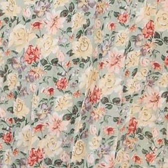 green big flower green big flower (d68411) korean silk