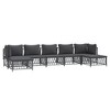 vidaXL Garden Lounge Set Anthracite - 3 of 4