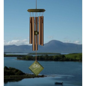 Woodstock Windchimes Chimes of Mars Green Wash, Wind Chimes For Outside, Wind Chimes For Garden, Patio, and Outdoor Decor, 17"L - 1 of 4