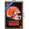 Trends International NFL Cleveland Browns - Neon Helmet 24 Unframed Wall Poster Prints - 3 of 4