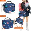 OPUX Insulated Lunch Bag, Leakproof Soft Cooler Tote Box School Kids Boys Girls, Small Compact Reusable Adult Men Women - 3 of 4