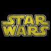 Mens Star Wars Distressed Yellow Logo T Shirt - 2 of 4