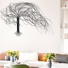 LuxenHome Black Metal Windy Tree Wall Decor - 3 of 4