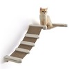 Feandrea Clickat Collection - No.002 Cat Climbing Hammock, Wall-Mounted Cat Bed with Stairs, Cat Wall Perch - 2 of 4