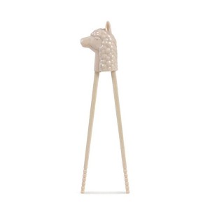 Fred Munchtime Chopsticks, Llama, BPA Free Food-Safe Plastic, Kids Training Chopsticks, Fun Mealtime Utensil for Picky Eaters, Easy to Use Utensil - 1 of 4
