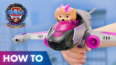 Paw Patrol: The Mighty Movie Skye Rescue Jet : Target