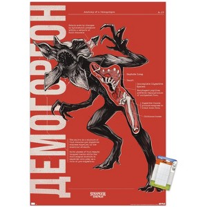 Trends International Netflix Stranger Things: Season 4 - Demogorgon Anatomy Unframed Wall Poster Prints - 1 of 4