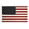 5' x 3' USA Flag Cotton with Grommets White/Blue - Storied Home: Polyester, Indoor Use, No Assembly Required - 2 of 4