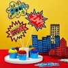 Juvale 60 Pack Superhero-Themed Bulletin Board Decorations for Classroom Decor, Comic Book Bubble Cutouts, 5x7 In - 2 of 4