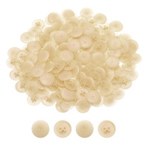 Unique Bargains Plastic Decoration Furniture White Screw Cap Covers - 1 of 3