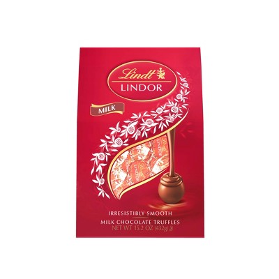 Lindt Lindor Milk Chocolate Truffles - 15.2oz