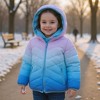 Rokka&Rolla Girls' Reversible Jacket Fleece Lined Puffer Coat - 4 of 4