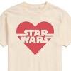 Men's - Star Wars - Valentine Heart Logo Short Sleeve Graphic T-Shirt - 2 of 4