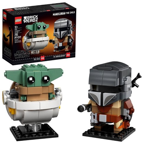 Uartig beholder Hane Lego Brickheadz Star Wars The Mandalorian & The Child 75317 : Target