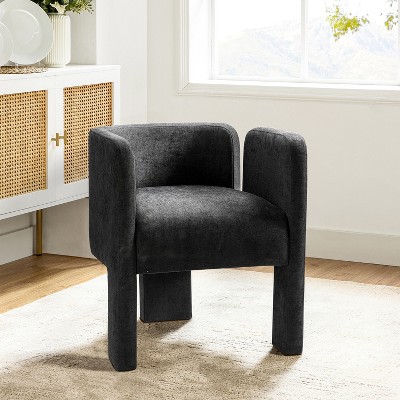 Ermanno Dining Chair with Three-legged Design  | ARTFUL LIVING DESIGN