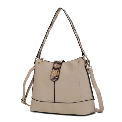 MKF Collection Ezra Snake Embossed Shoulder Trendy Bag by Mia K