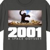 2001 A Space Odyssey Promo Art Crew Neck Short Sleeve Charcoal Men's T-shirt - 2 of 3
